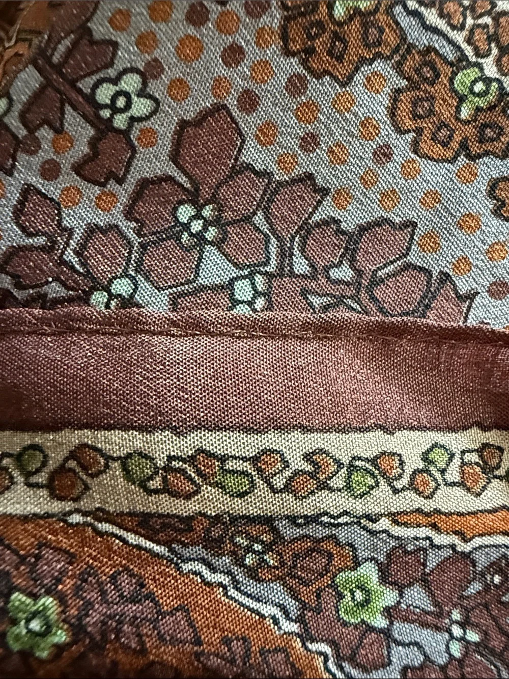 Vintage Oscar de la Renta 100% Silk Paisley Scarf – Made in Japan